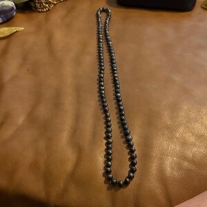 Honora Midnight Pearl Necklace 16 inches long. Beautiful and blue black color.